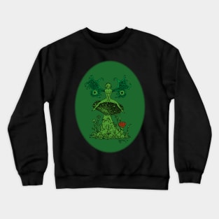 Mushroom Fairy Crewneck Sweatshirt